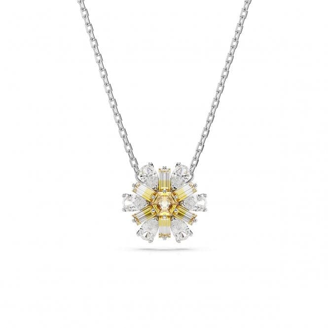 Idyllia Yellow Rhodium Plated Flower Pendant 5679939Swarovski5679939