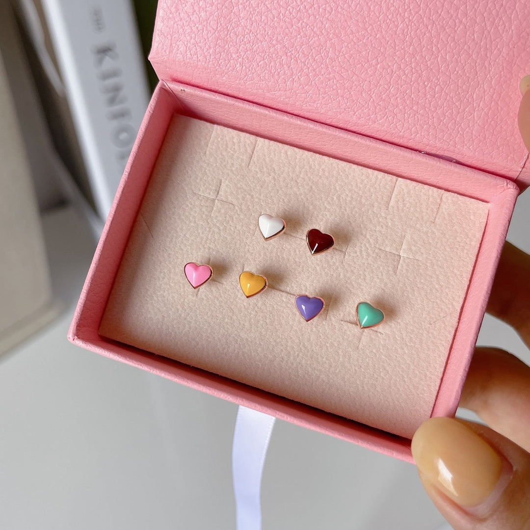 Epoxy heart barbell-2