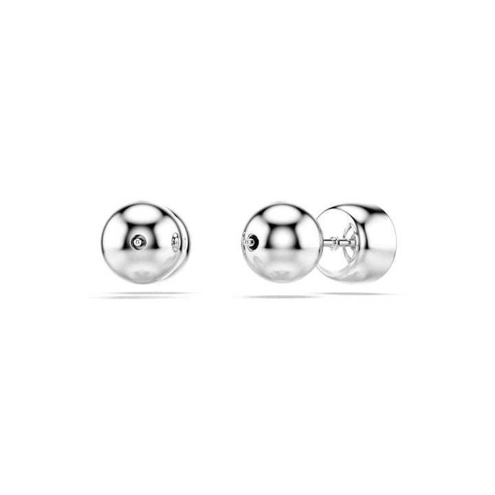 Imber Rhodium Plated Round Cut Stud Earrings 5696073Swarovski5696073