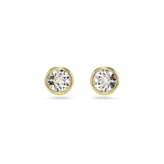 Imber Round Cut White Gold - tone Plated Stud Earrings 5681552Swarovski5681552