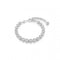 Imber Round Cut White Rhodium Plated Tennis Bracelet 5682666Swarovski5682666