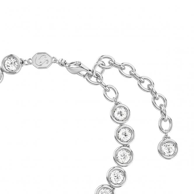 Imber Round Cut White Rhodium Plated Tennis Bracelet 5682666Swarovski5682666