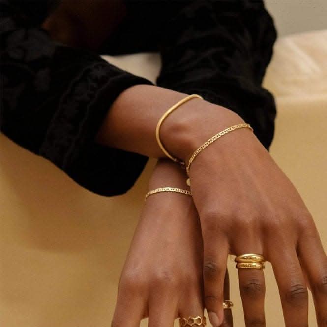 Infinity Chain 18ct Gold Plated Bracelet RBR07_GPDaisyRBR07_GP