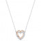 Infinity Double Heart Crystal Necklace 5518868Swarovski5518868