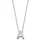 Initial A Plain Silver Initial Necklace N4428BeginningsN4428