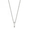 Initial I Plain Silver Initial Necklace N4436BeginningsN4436