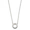 Initial O Plain Silver Initial Necklace N4442BeginningsN4442