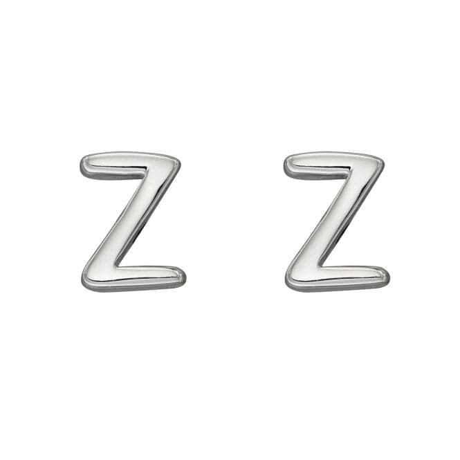 Initial Z Sterling Silver Stud Earrings E6043BeginningsE6043