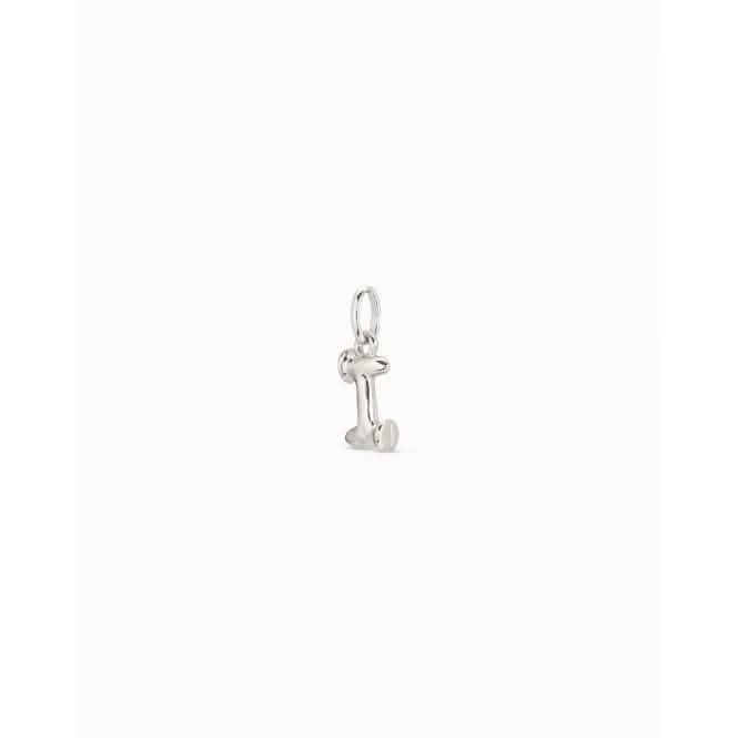 Gimme Me A Letter I Silver Metal Charm CHA0035MTL0000U