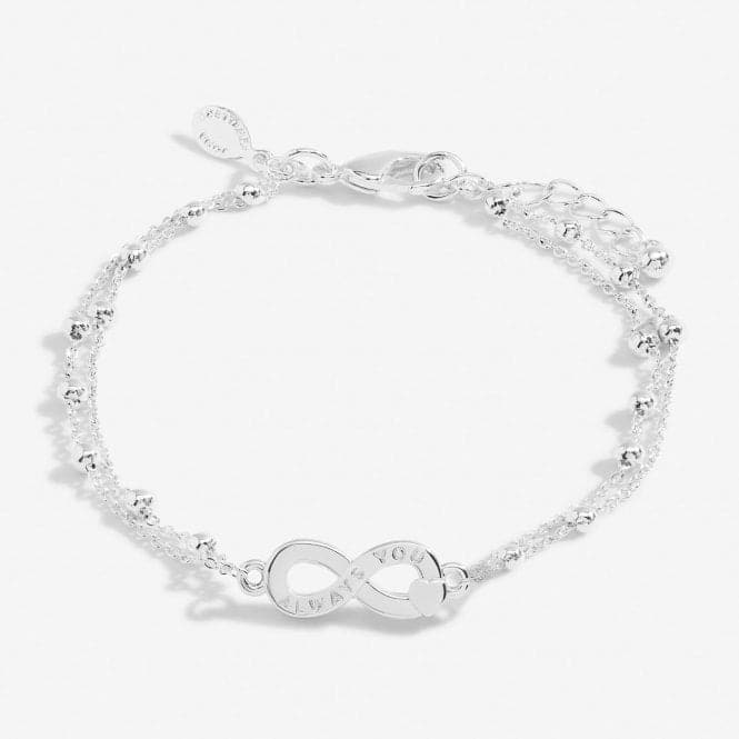 It Was Always You Silver Plated 18cm + 3cm Bracelet 6738Joma Jewellery6738