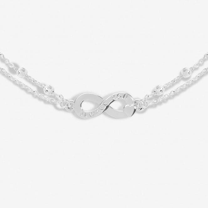 It Was Always You Silver Plated 18cm + 3cm Bracelet 6738Joma Jewellery6738