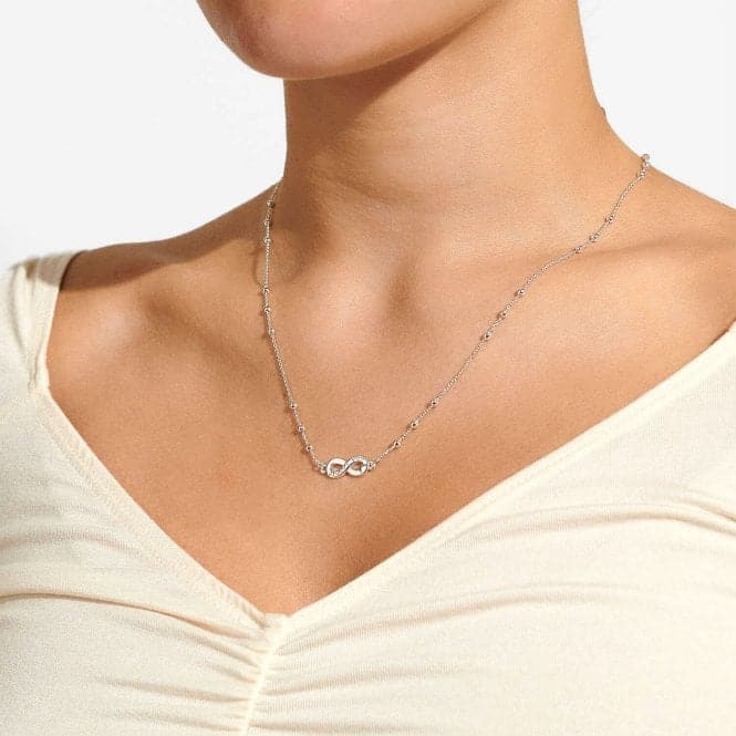 It Was Always You Silver Plated 46cm + 5cm Necklace 6739Joma Jewellery6739