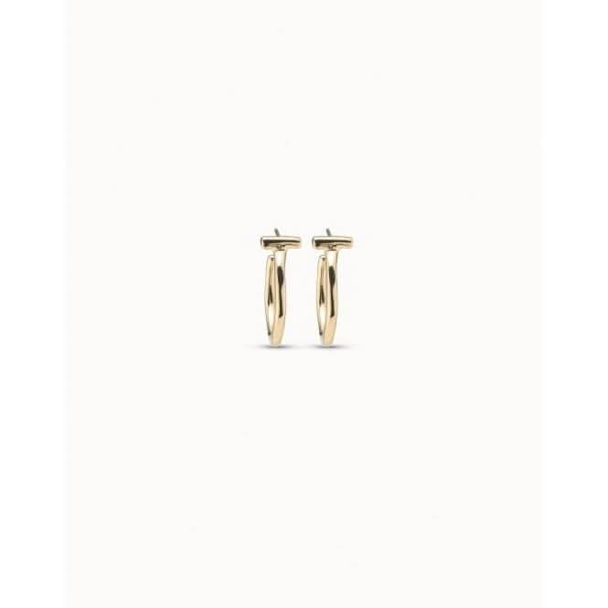 It'S Electrifying Golden Metal EarringsUNOde50PEN0687ORO0000U