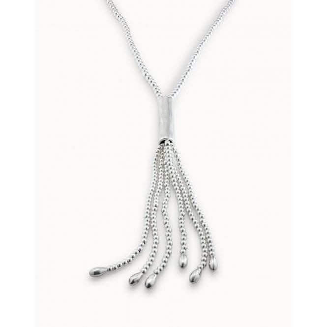Jellyfish Silver Metal NecklaceUNOde50COL0786MTL0000U