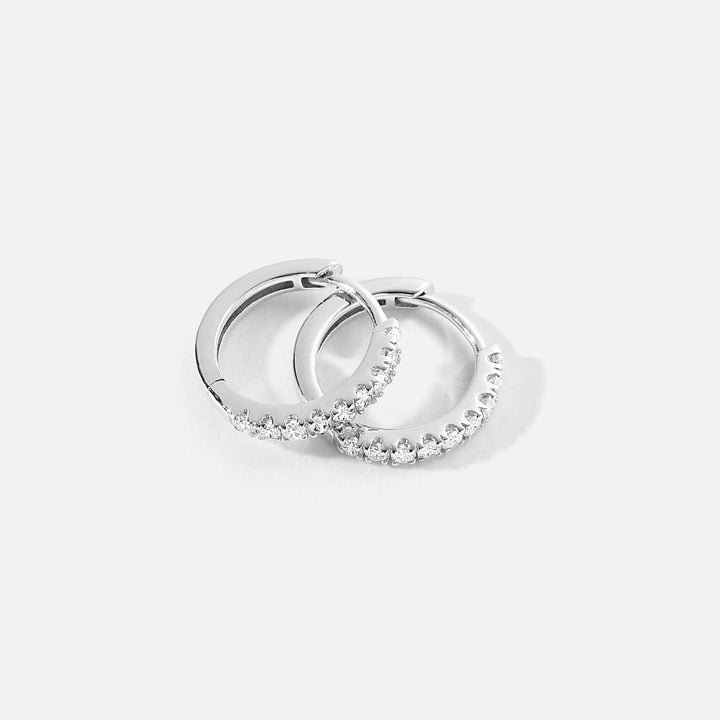 Julia | 9ct White Gold 0.32ct tw Lab Grown Diamond EarringsCreated BrillianceBA0063528