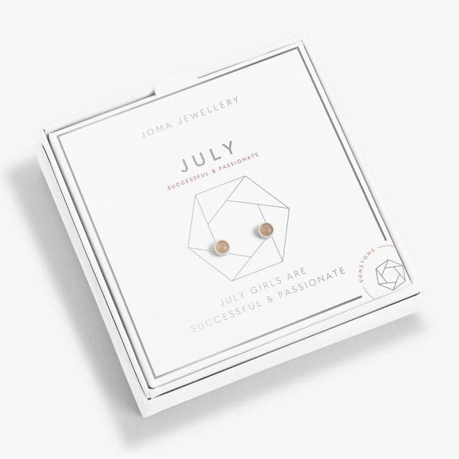 July Birthstone Boxed Earrings 5534Joma Jewellery5534