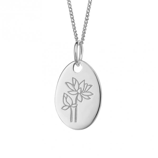 July Water Lily Birth Blooms Pendant P5121BeginningsP5121