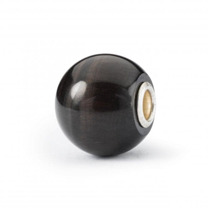 Jumbo Round Black Cat's Eye Bead TSTBE - 10019TrollbeadsTSTBE - 10019