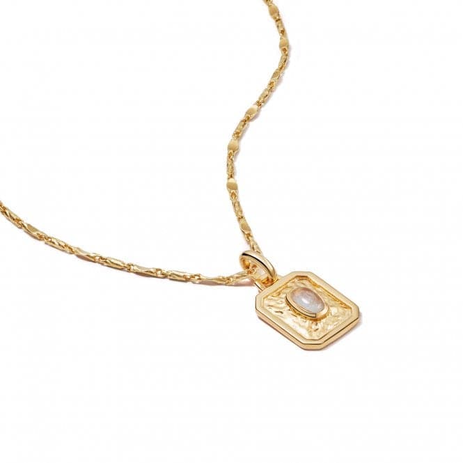 June Birthstone 18ct Gold Plated Necklace BS06_GPDaisyBS06_GP