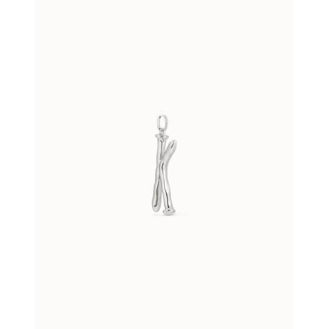 K Silver Metal CharmUNOde50CHA0011MTL0000U