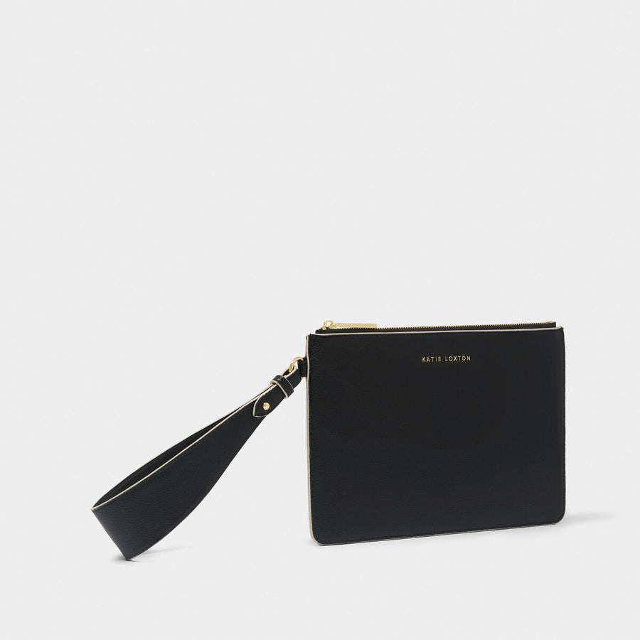 Katie Loxton Black Marni Wristlet Pouch KLB3647Katie LoxtonKLB3647