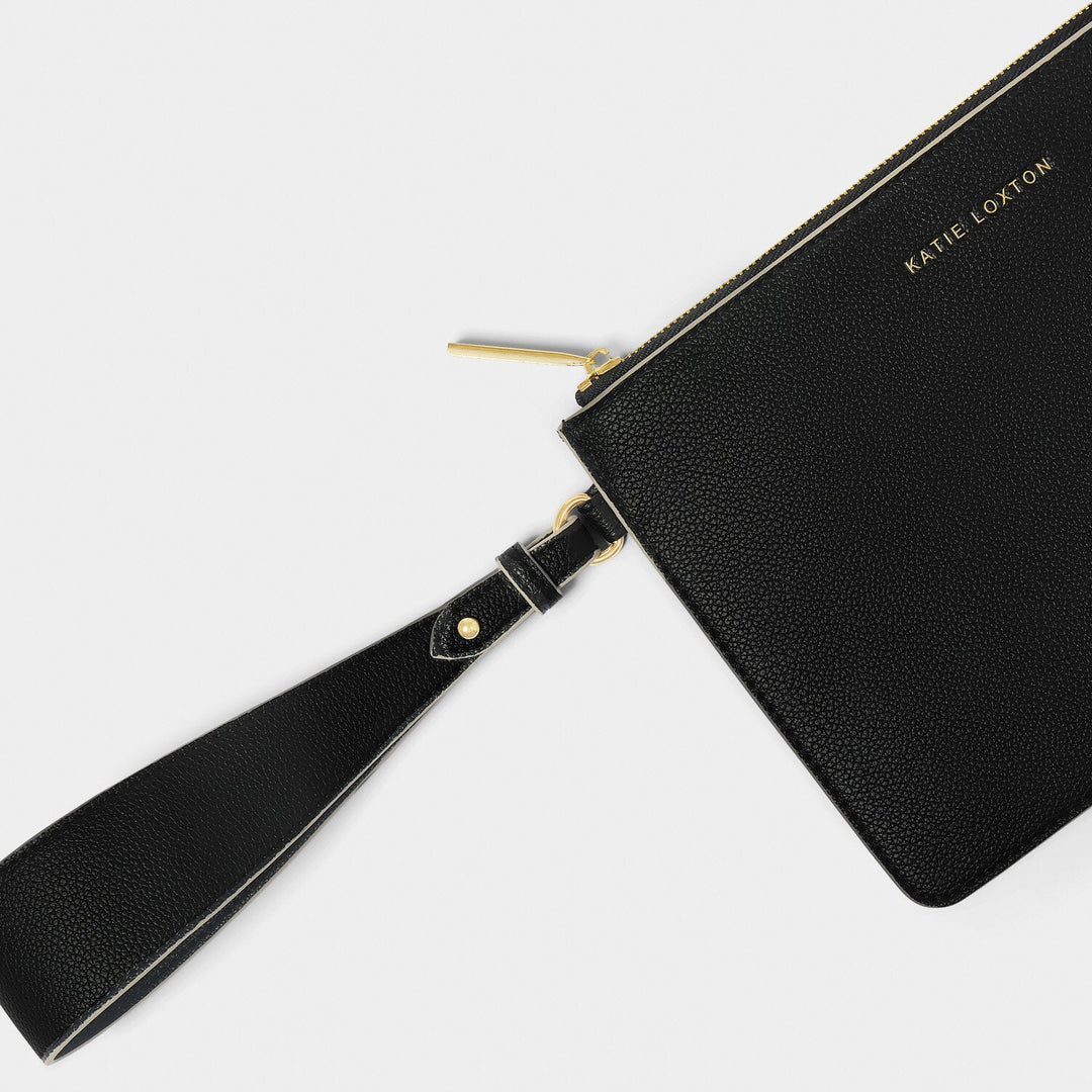 Katie Loxton Black Marni Wristlet Pouch KLB3647Katie LoxtonKLB3647