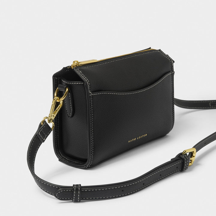 Katie Loxton Black Perri Crossbody Bag KLB3638Katie LoxtonKLB3638