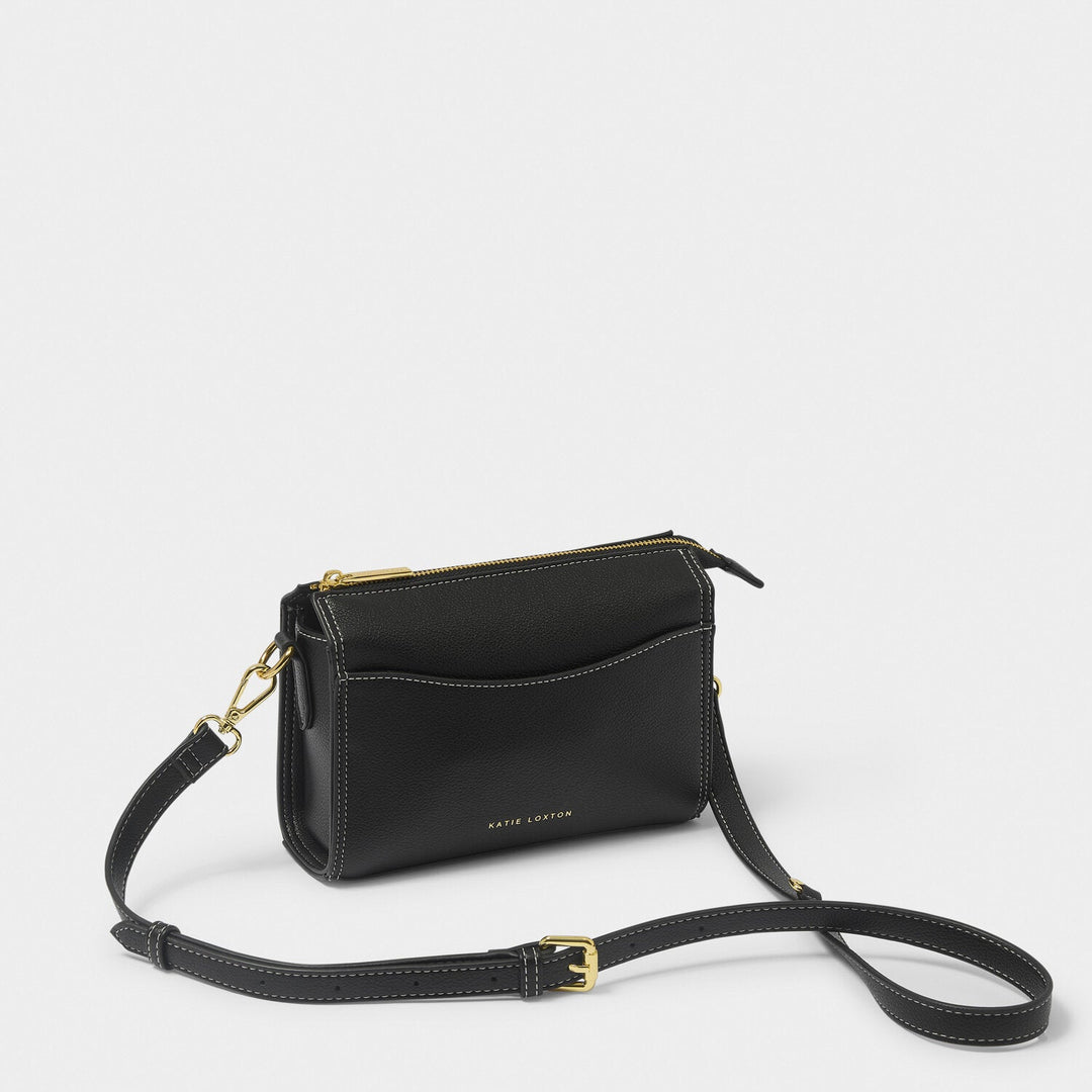 Katie Loxton Black Perri Crossbody Bag KLB3638Katie LoxtonKLB3638