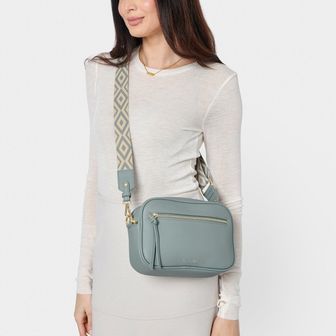 Katie Loxton Duck Egg Blue Hallie Crossbody Bag KLB3714Katie LoxtonKLB3714