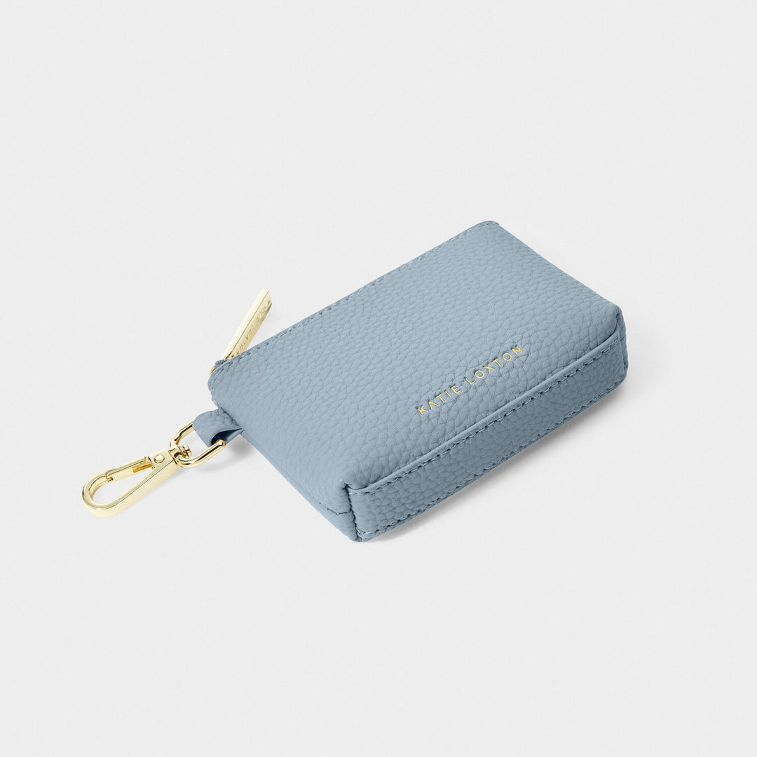 Katie Loxton Dusty Blue Evie Clip On Coin Purse KLB3554Katie LoxtonKLB3554