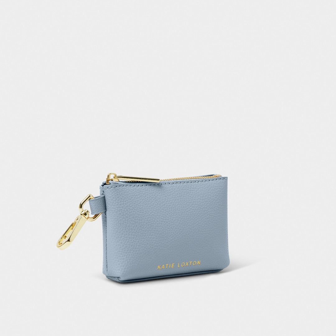 Katie Loxton Dusty Blue Evie Clip On Coin Purse KLB3554Katie LoxtonKLB3554