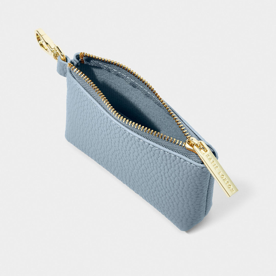 Katie Loxton Dusty Blue Evie Clip On Coin Purse KLB3554Katie LoxtonKLB3554