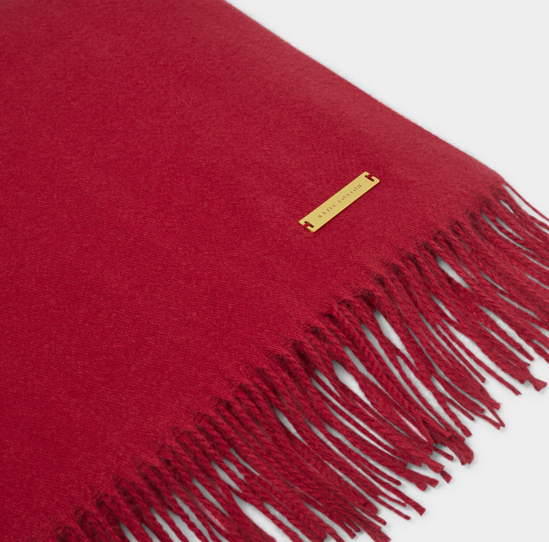 Katie Loxton Garnet Red Blanket Scarf KLS611Katie LoxtonKLS611