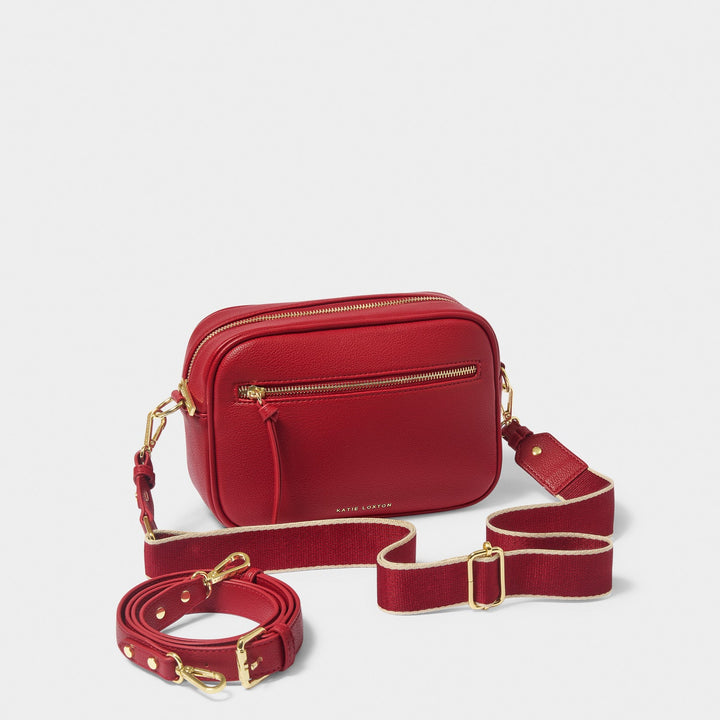 Katie Loxton Garnet Red Hallie Crossbody Bag KLB3711Katie LoxtonKLB3711