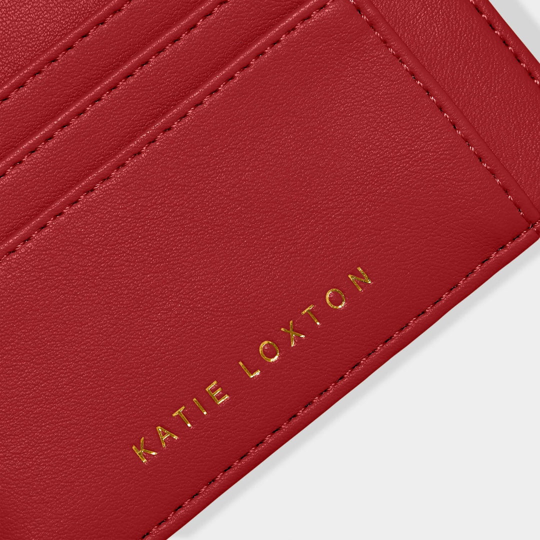 Katie Loxton Garnet Red Lily Cardholder KLB3624Katie LoxtonKLB3624