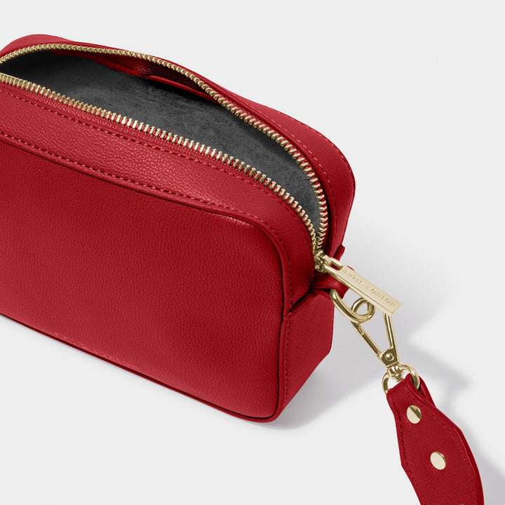 Katie Loxton Garnet Red Zana Mini Crossbody Bag KLB3674Katie LoxtonKLB3674