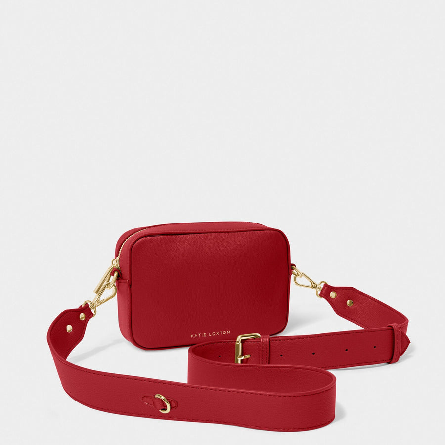 Katie Loxton Garnet Red Zana Mini Crossbody Bag KLB3674Katie LoxtonKLB3674