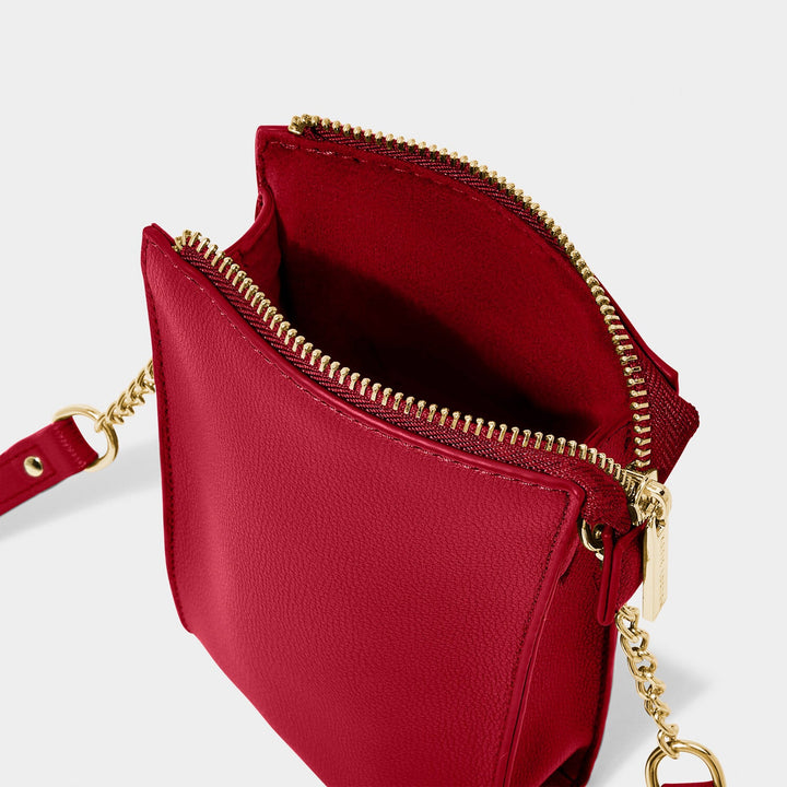 Katie Loxton Garnet Red Zana Slim Crossbody Bag KLB3671Katie LoxtonKLB3671