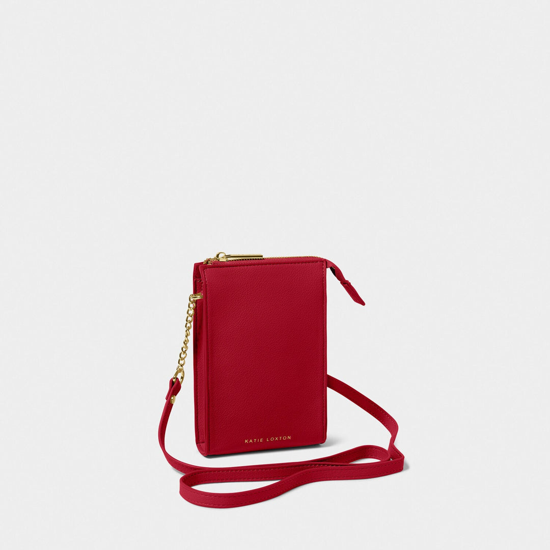 Katie Loxton Garnet Red Zana Slim Crossbody Bag KLB3671Katie LoxtonKLB3671