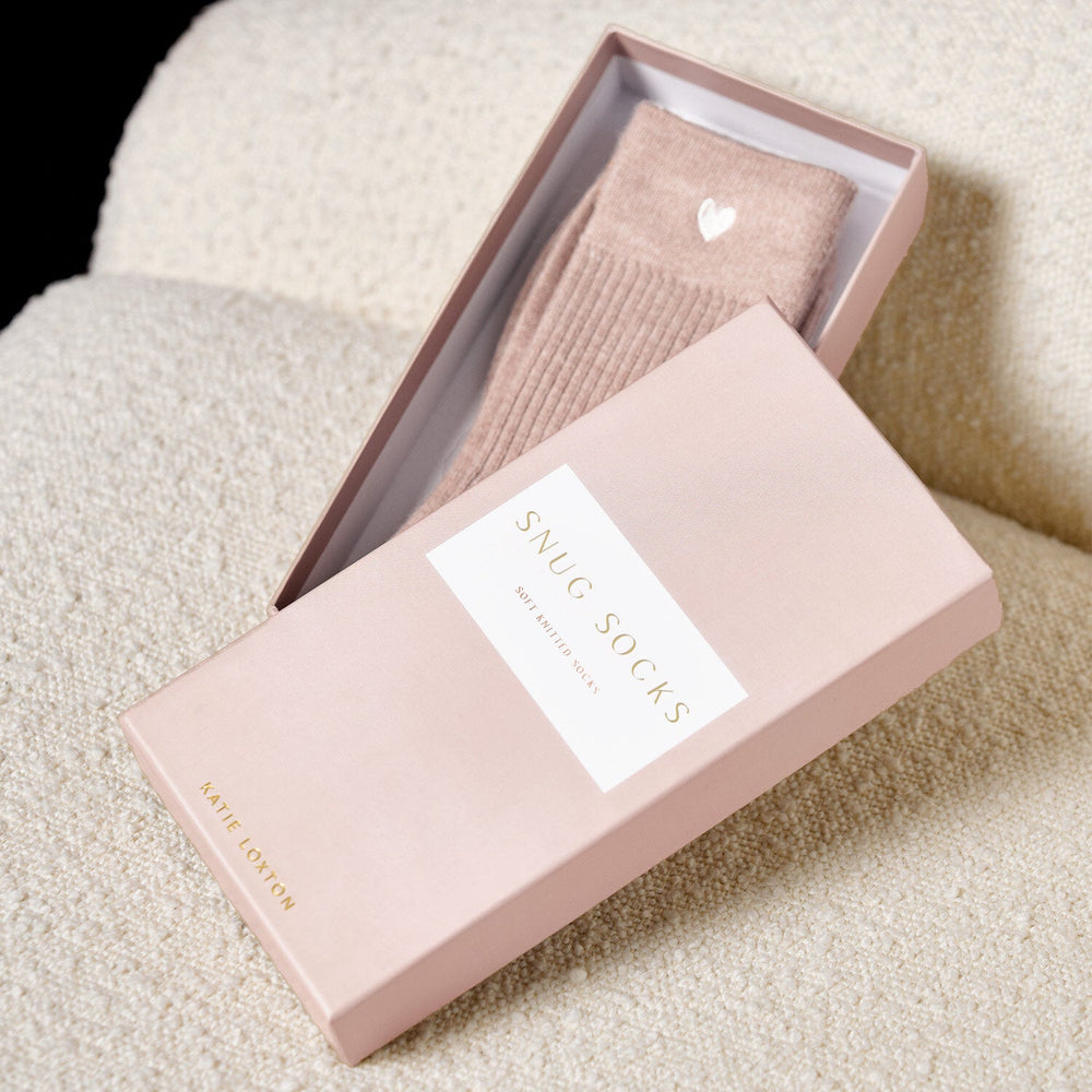 Katie Loxton Gift Boxed Blush Pink Socks KLS644Katie LoxtonKLS644