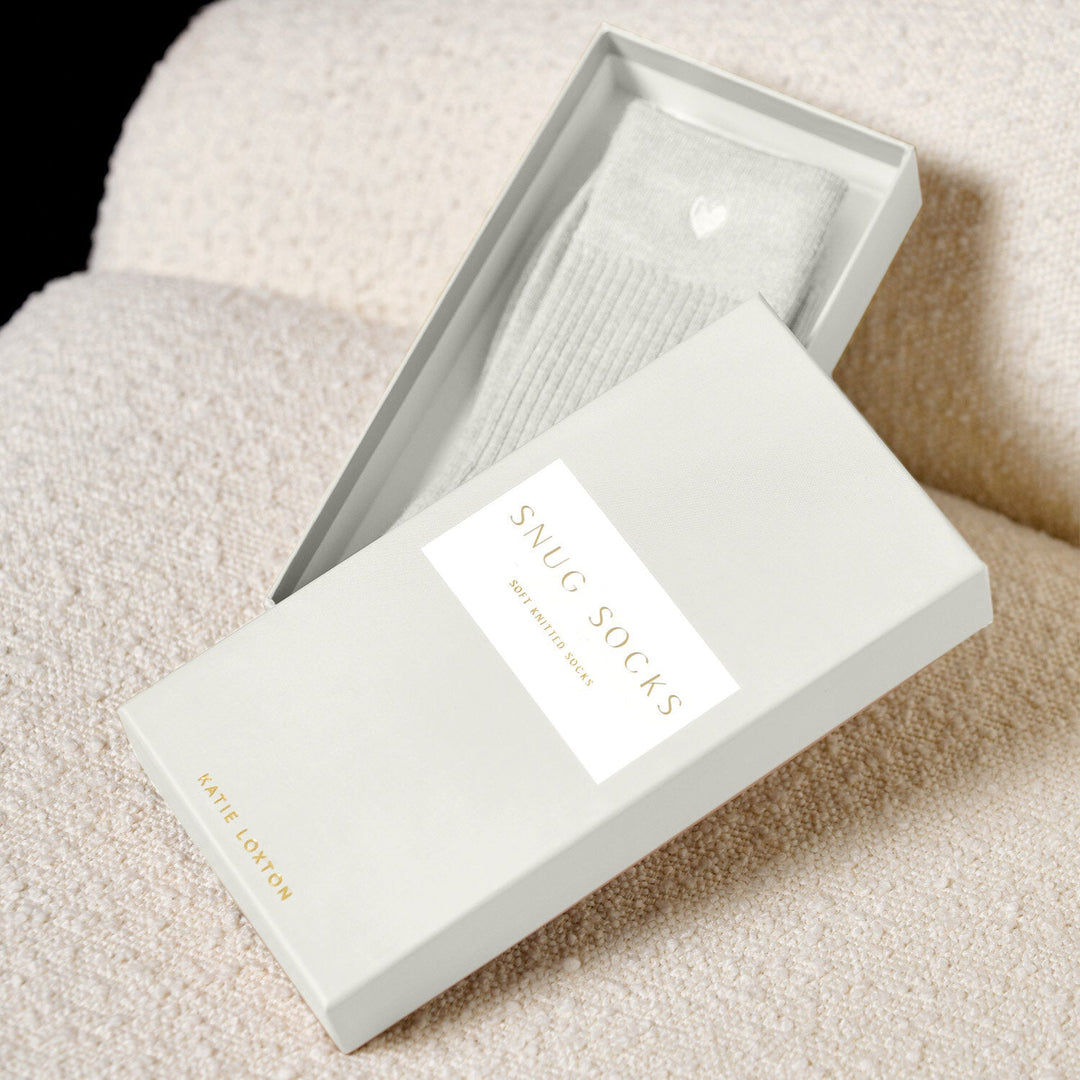 Katie Loxton Gift Boxed Off White Socks KLS642Katie LoxtonKLS642