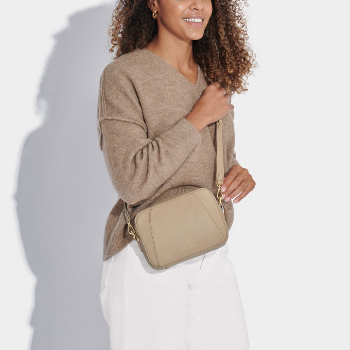 Katie Loxton Light Taupe Hana Crossbody Bag KLB3213Katie Loxton