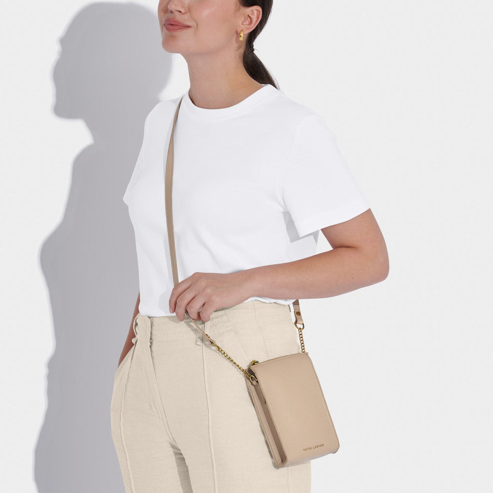 Katie Loxton Light Taupe Zana Slim Crossbody Bag KLB3245Katie LoxtonKLB3245