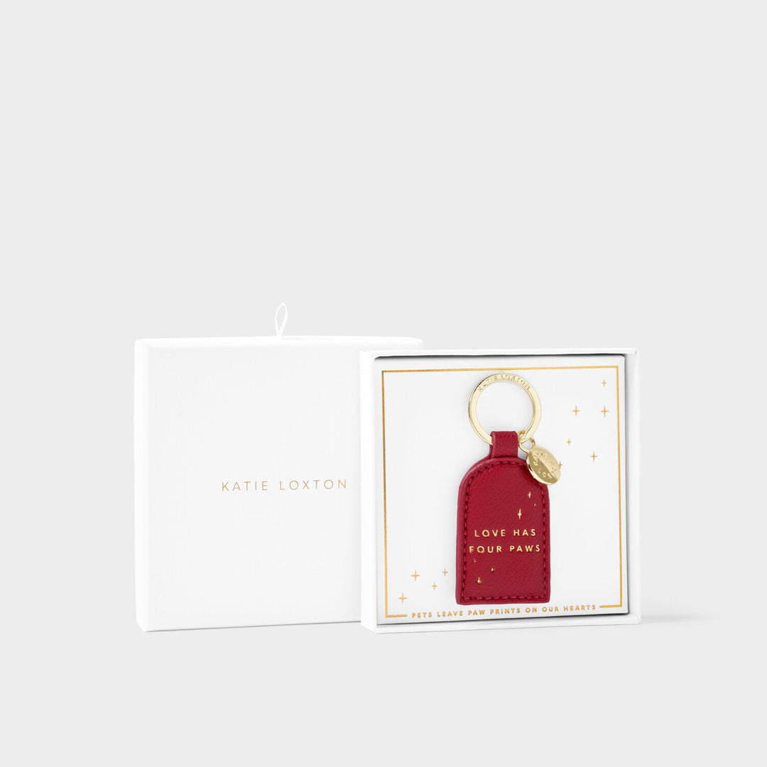 Katie Loxton love Has Four Paws Boxed Keyring KLB3514Katie LoxtonKLB3514