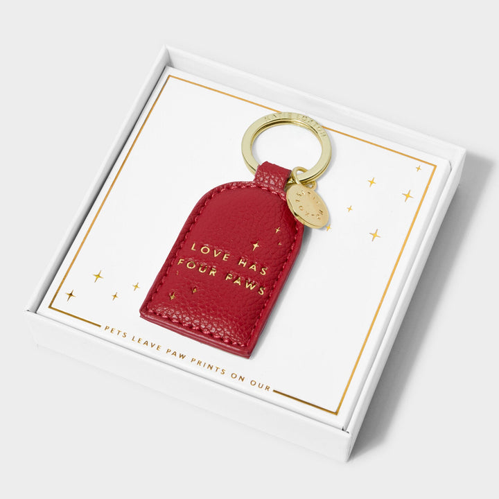 Katie Loxton love Has Four Paws Boxed Keyring KLB3514Katie LoxtonKLB3514