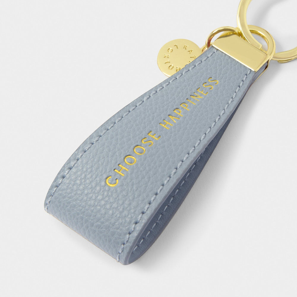 Katie Loxton Sentiment "Choose Happiness" Loop Keyring KLB3788Katie LoxtonKLB3788