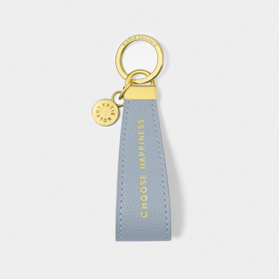 Katie Loxton Sentiment "Choose Happiness" Loop Keyring KLB3788Katie LoxtonKLB3788