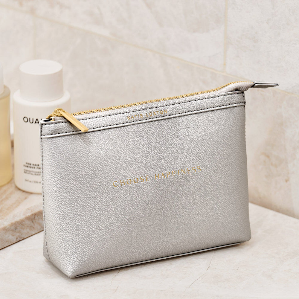 Katie Loxton Sentiment "Choose Happiness" Make Up Bag KLB3762Katie LoxtonKLB3762