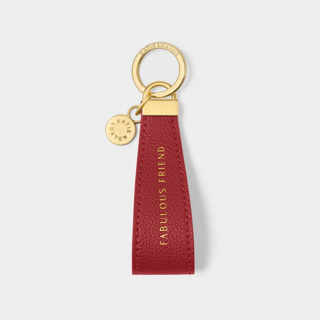 Katie Loxton Sentiment "Fabulous Friend" Loop Keyring KLB3785Katie LoxtonKLB3785