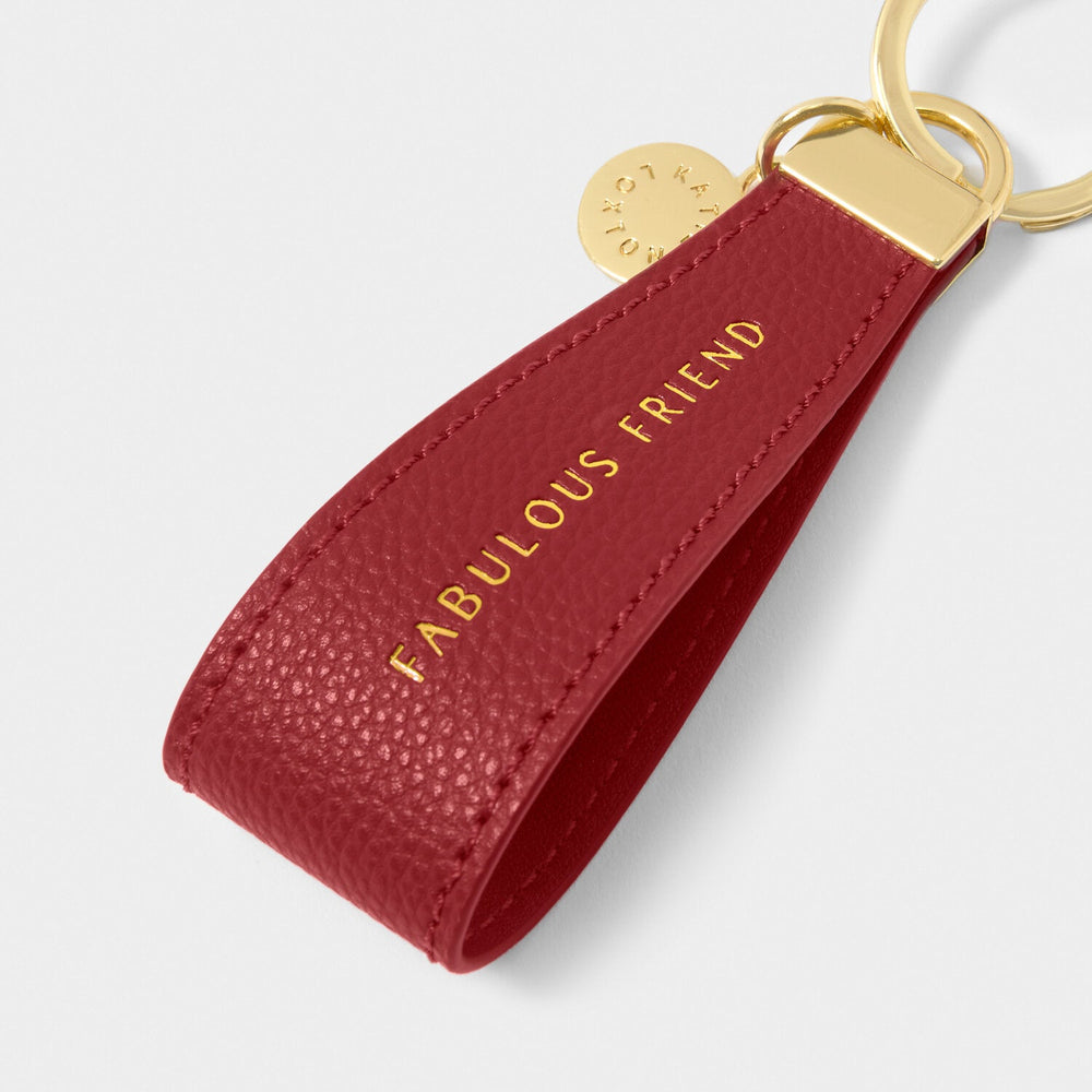 Katie Loxton Sentiment "Fabulous Friend" Loop Keyring KLB3785Katie LoxtonKLB3785